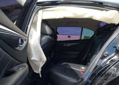 2021 Infiniti Q50 Pure z USA, uszkodzony, nr VIN JN1EV7AP2MM705797